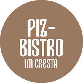 Das Logo vom PIZ- Bistro im Cresta