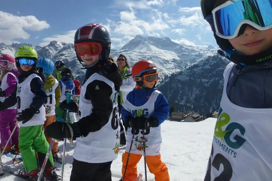 Skischule Oberlech Kinderkurs