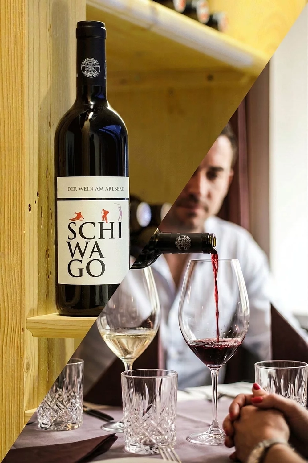 Die IVA-Wein­bar im Cres­ta