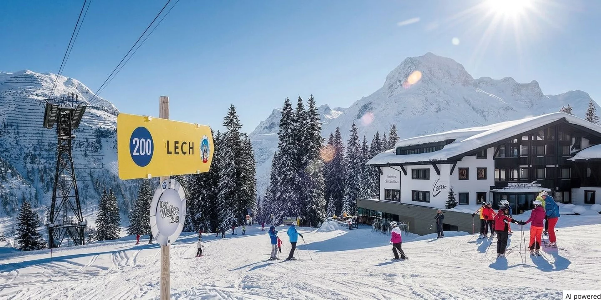 Hotel direkt an der Piste