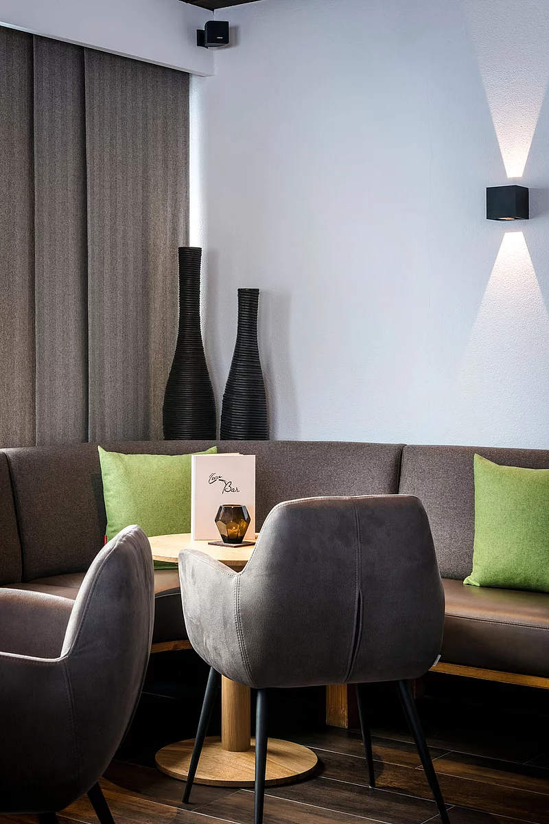Hotel Cresta gemütliche Ecke in der Snack Bar